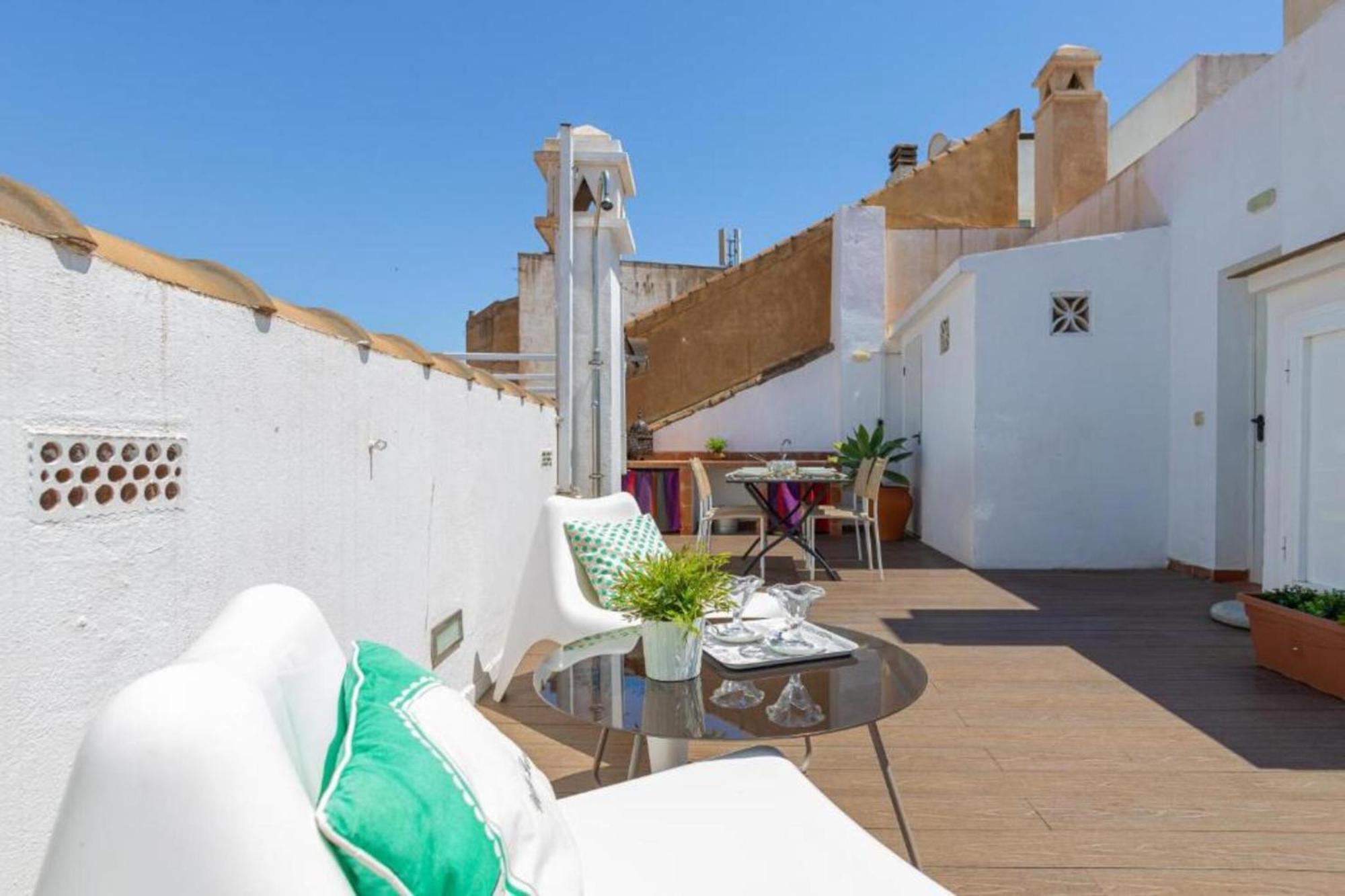 C20 - Adorable Apartment In The Center With Sun Terrace Málaga Eksteriør billede